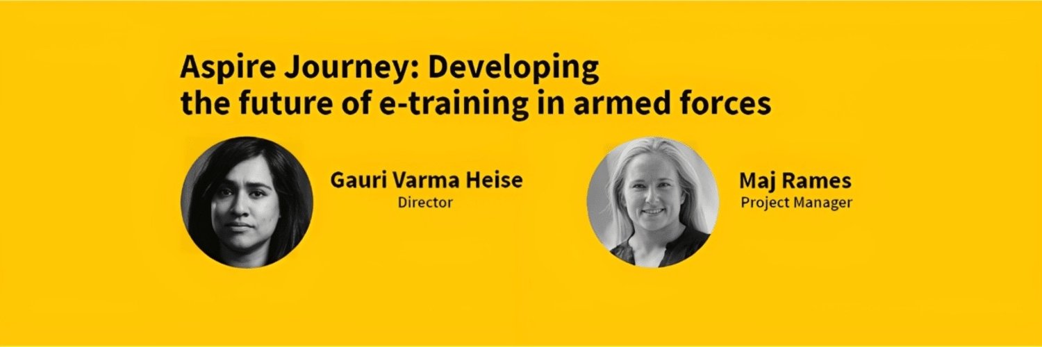 Aspire Journey: Developing the future of e-training in armed forces